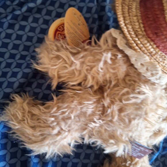 Rosie Brass Button Collectibles bear - Picture 9 of 10